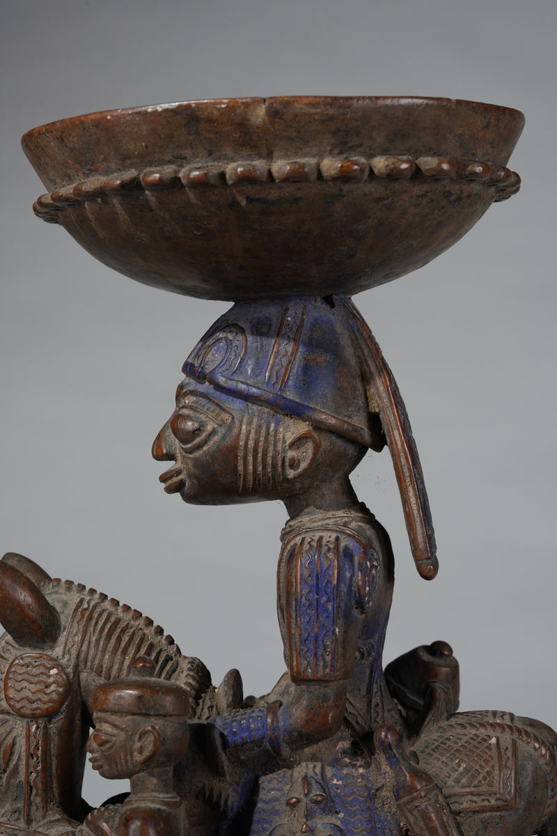 An amazing Yoruba horserider