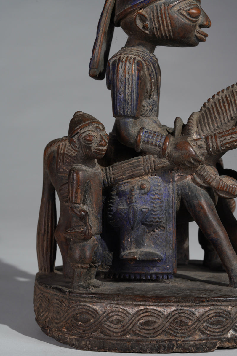 An amazing Yoruba horserider