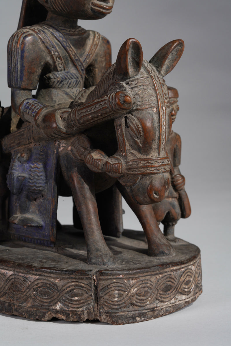 An amazing Yoruba horserider