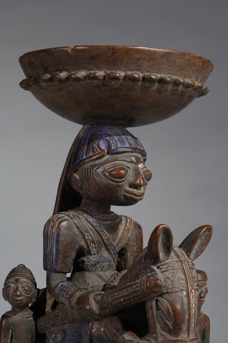 An amazing Yoruba horserider