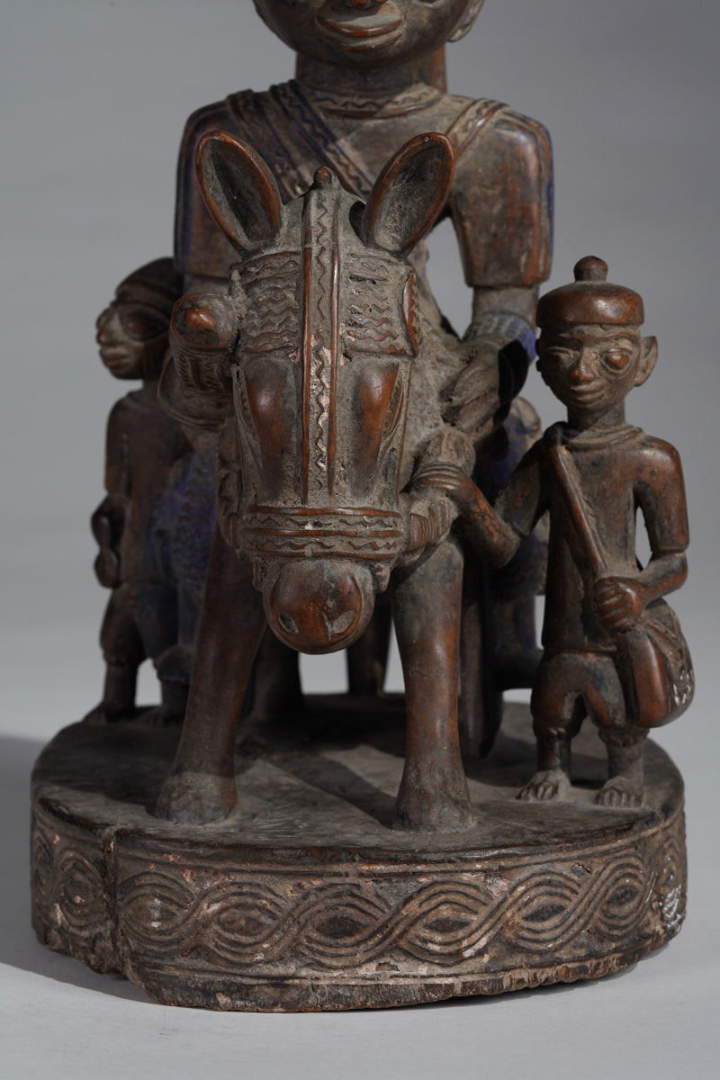 An amazing Yoruba horserider