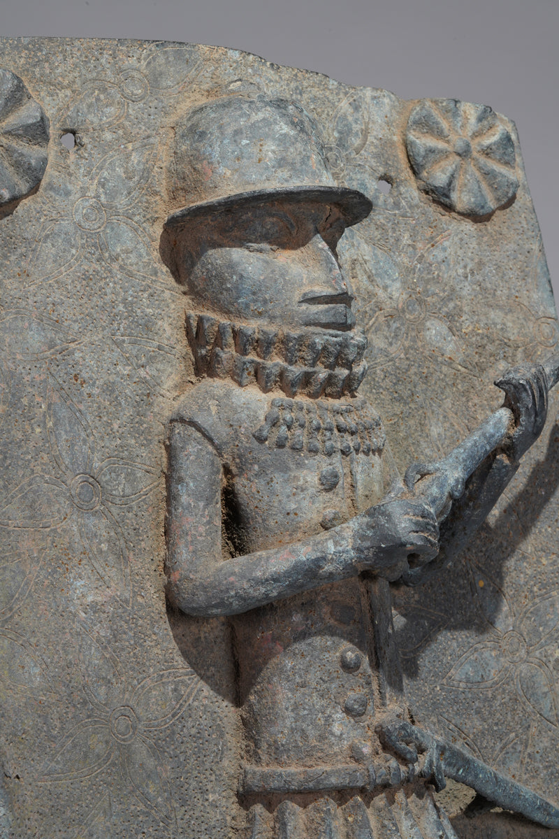 A fragmentary plaque