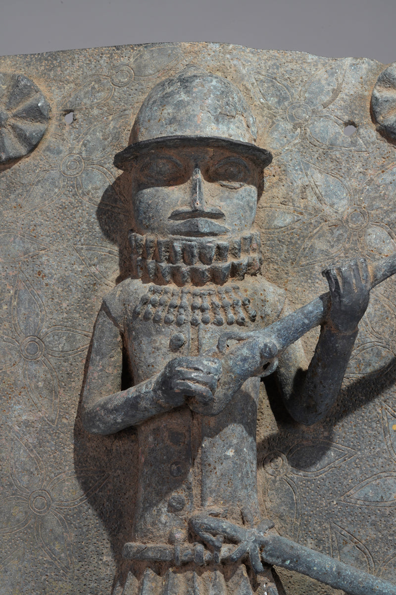 A fragmentary plaque
