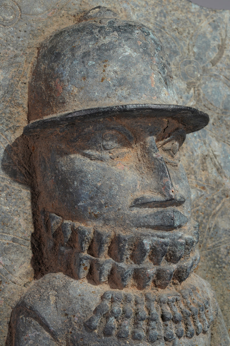 A fragmentary plaque