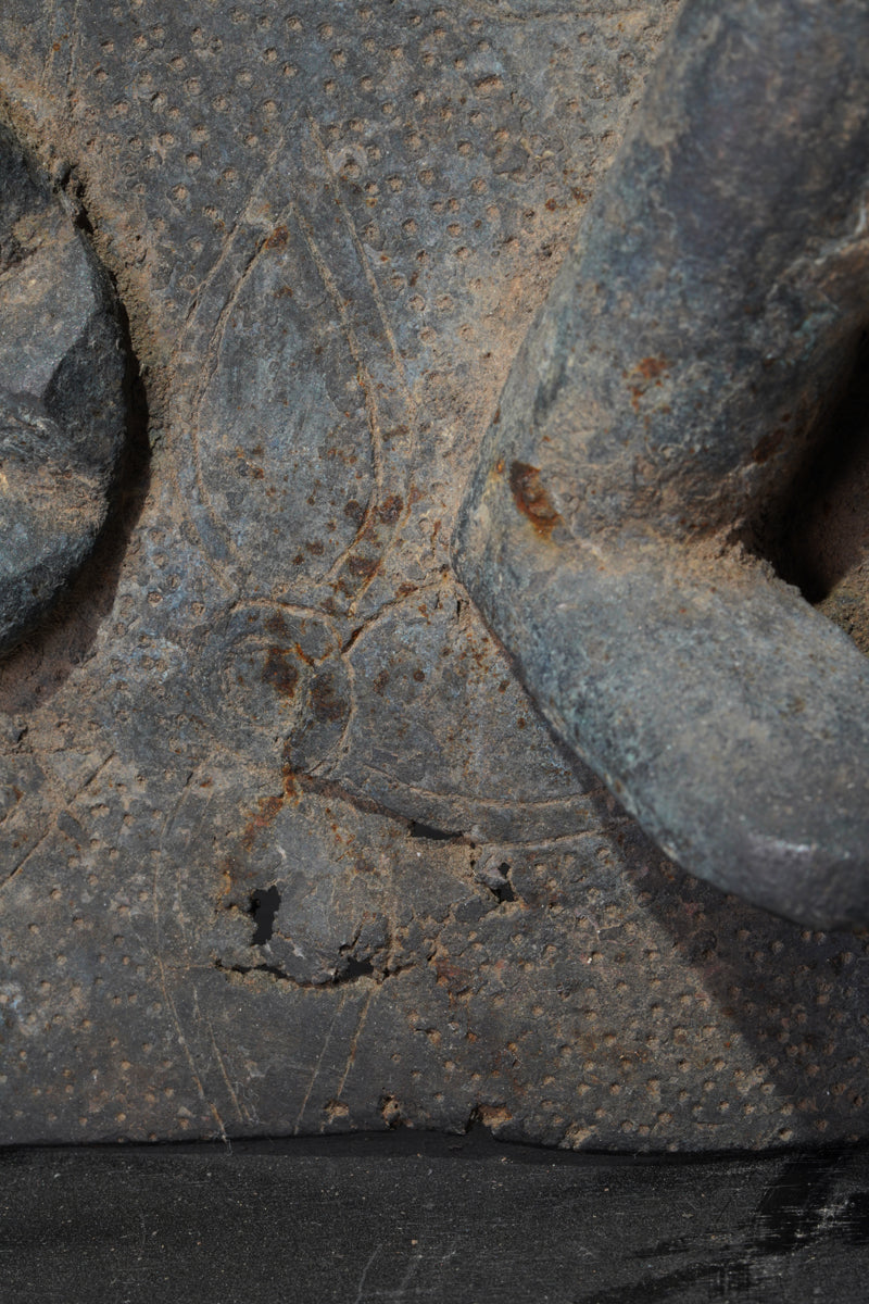 A fragmentary plaque
