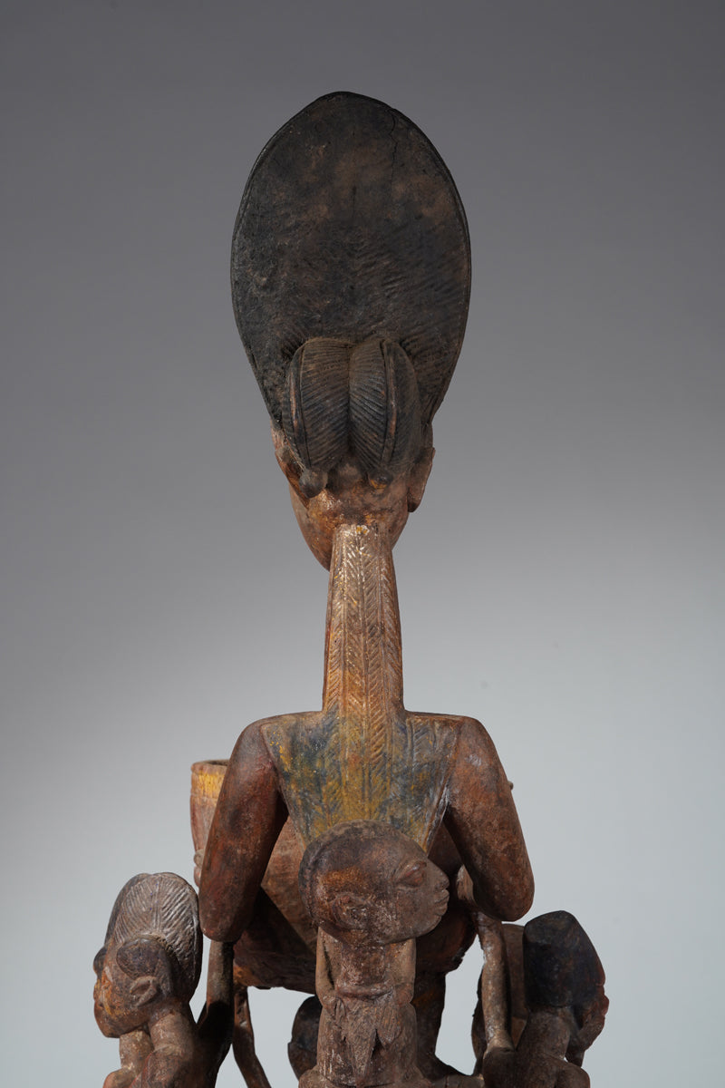 A Yoruba bowlkeeper