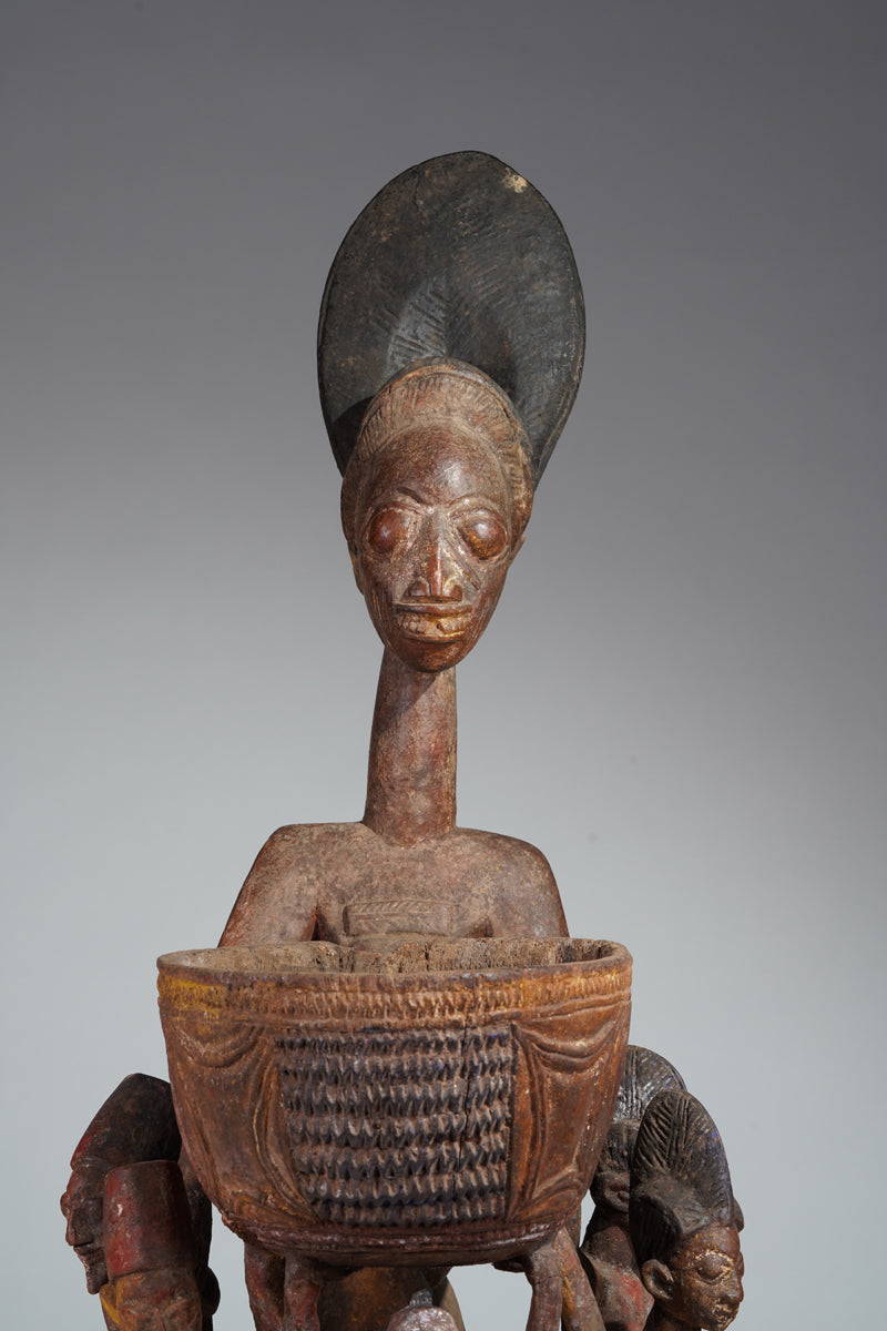 A Yoruba bowlkeeper