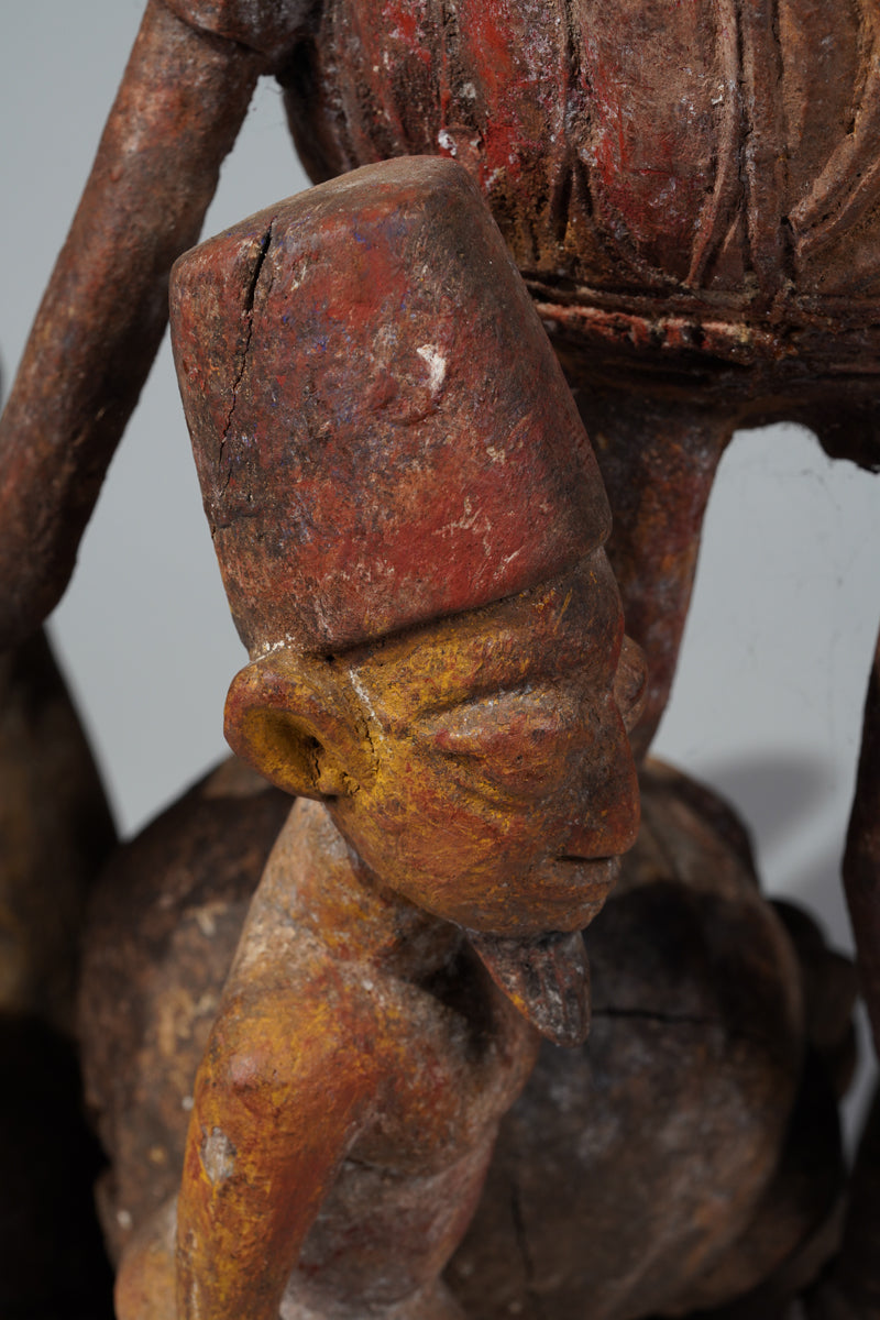 A Yoruba bowlkeeper