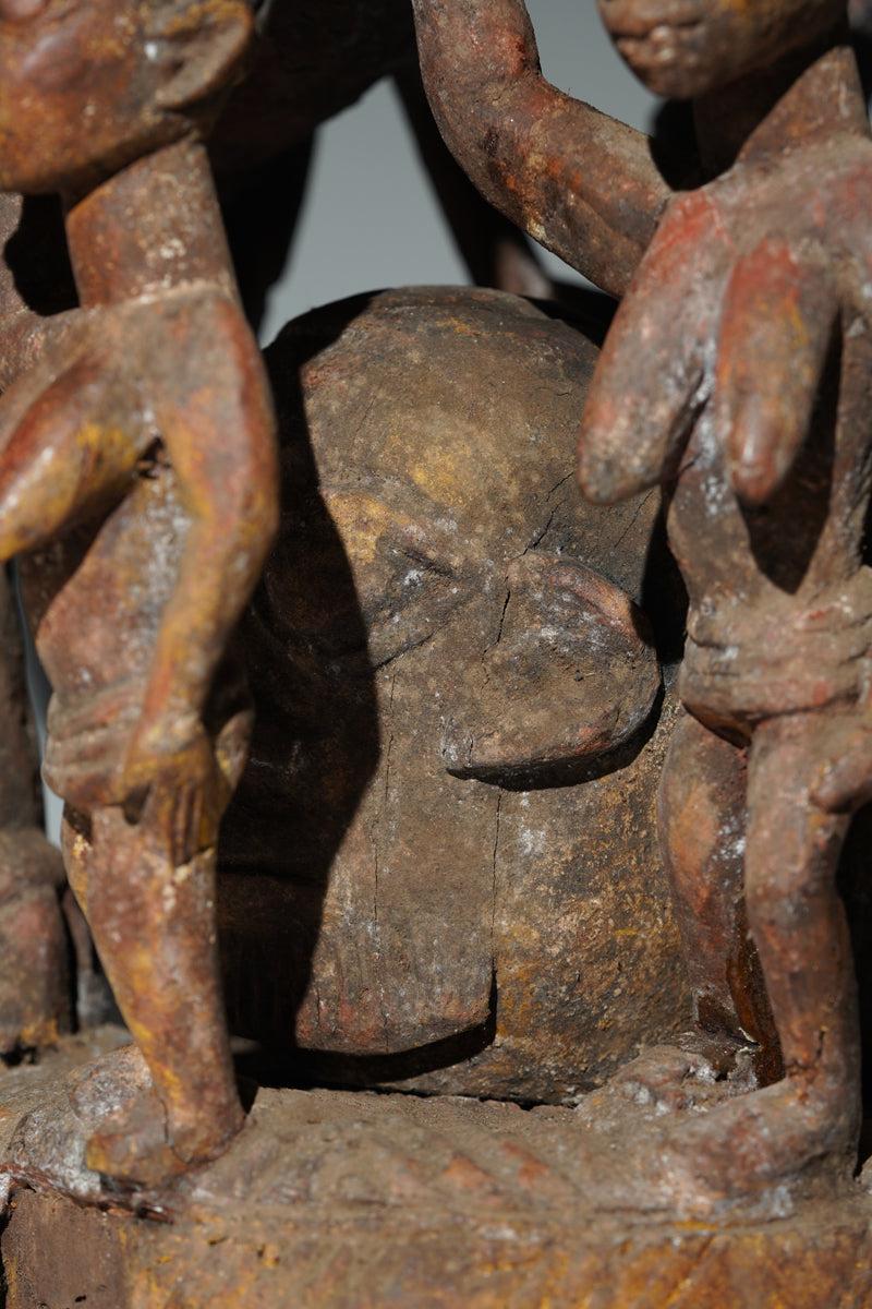 A Yoruba bowlkeeper