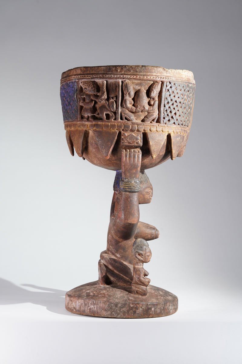 A Yoruba bowlkeeper