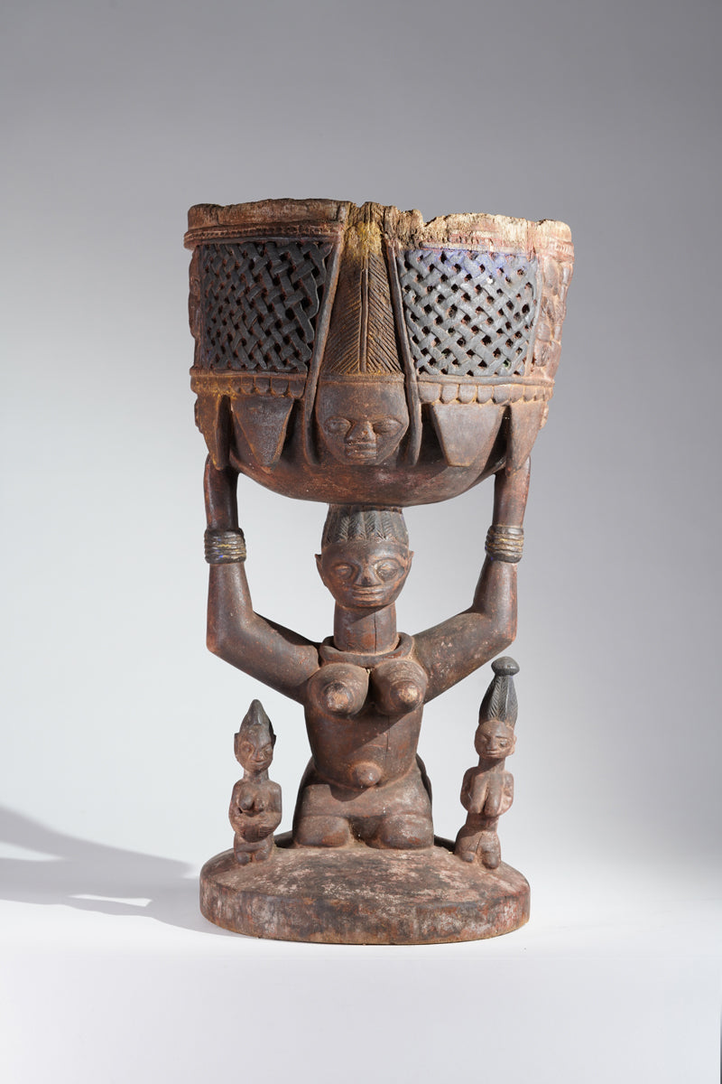 A Yoruba bowlkeeper