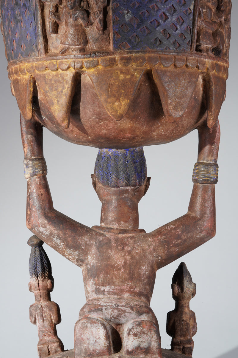 A Yoruba bowlkeeper