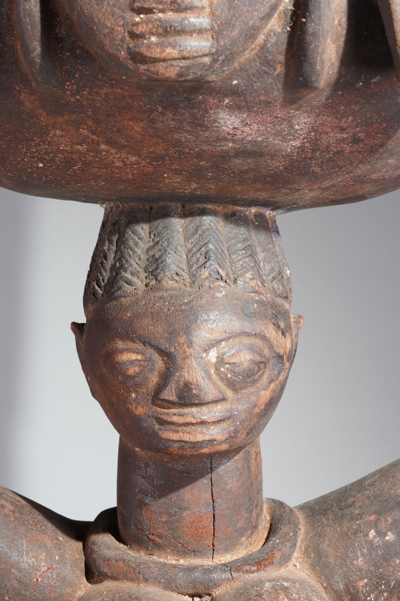 A Yoruba bowlkeeper