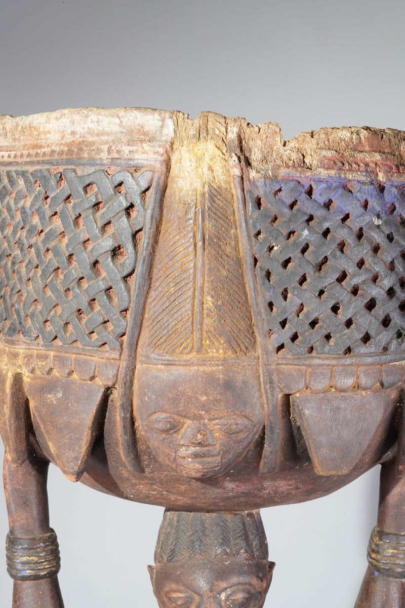 A Yoruba bowlkeeper