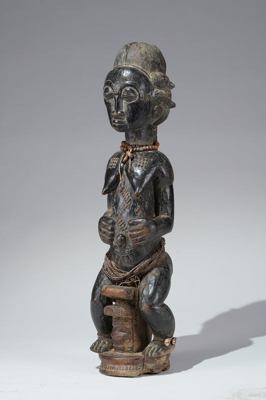 A female Baule figure