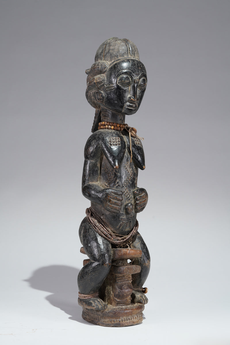 A female Baule figure