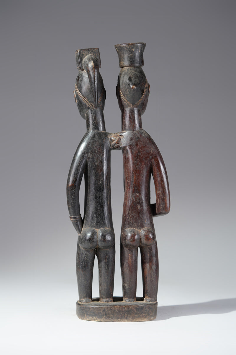 A Guro Marriage sculpture