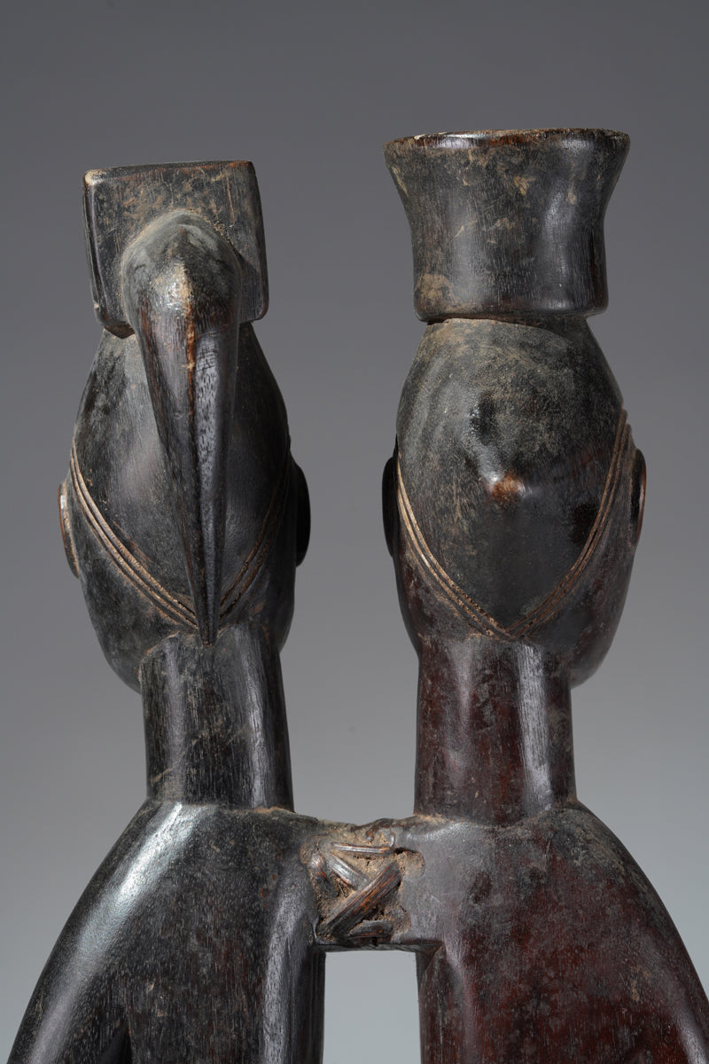 A Guro Marriage sculpture