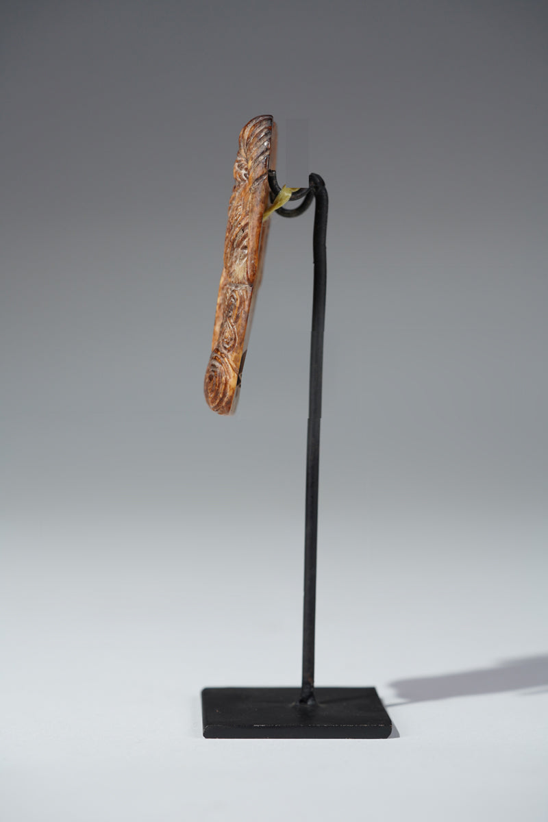 A Benin bone pendant