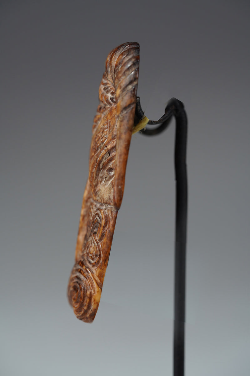 A Benin bone pendant