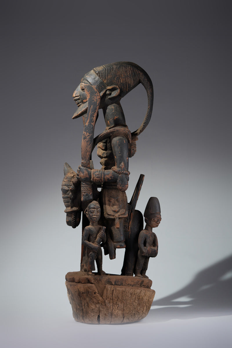Horse Rider Figure (Fragment)