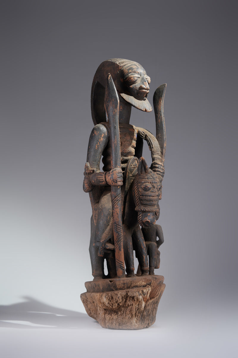 Horse Rider Figure (Fragment)