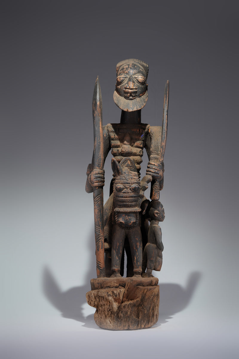 Horse Rider Figure (Fragment)