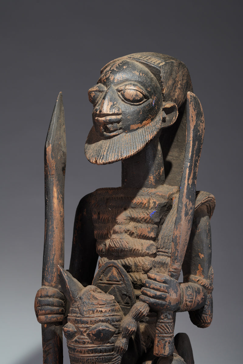 Horse Rider Figure (Fragment)