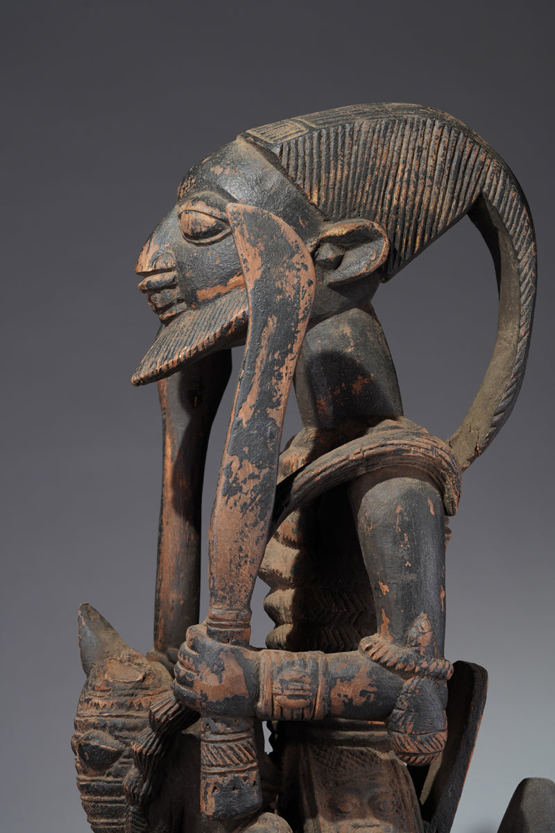 Horse Rider Figure (Fragment)