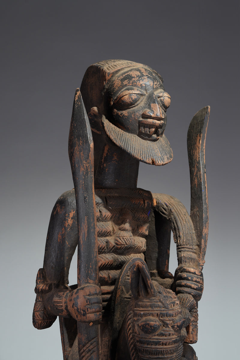 Horse Rider Figure (Fragment)