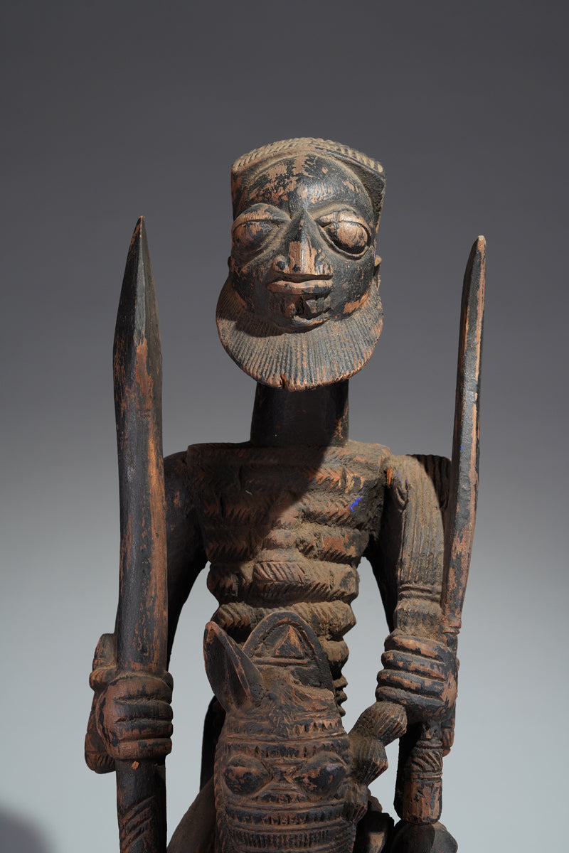 Horse Rider Figure (Fragment)