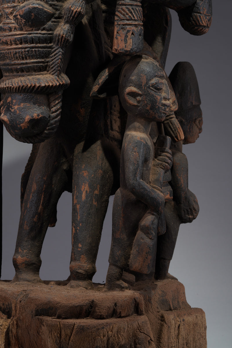 Horse Rider Figure (Fragment)