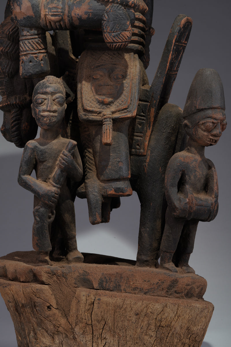 Horse Rider Figure (Fragment)