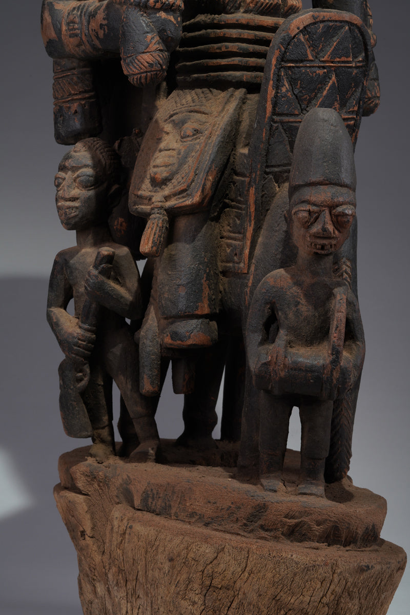 Horse Rider Figure (Fragment)