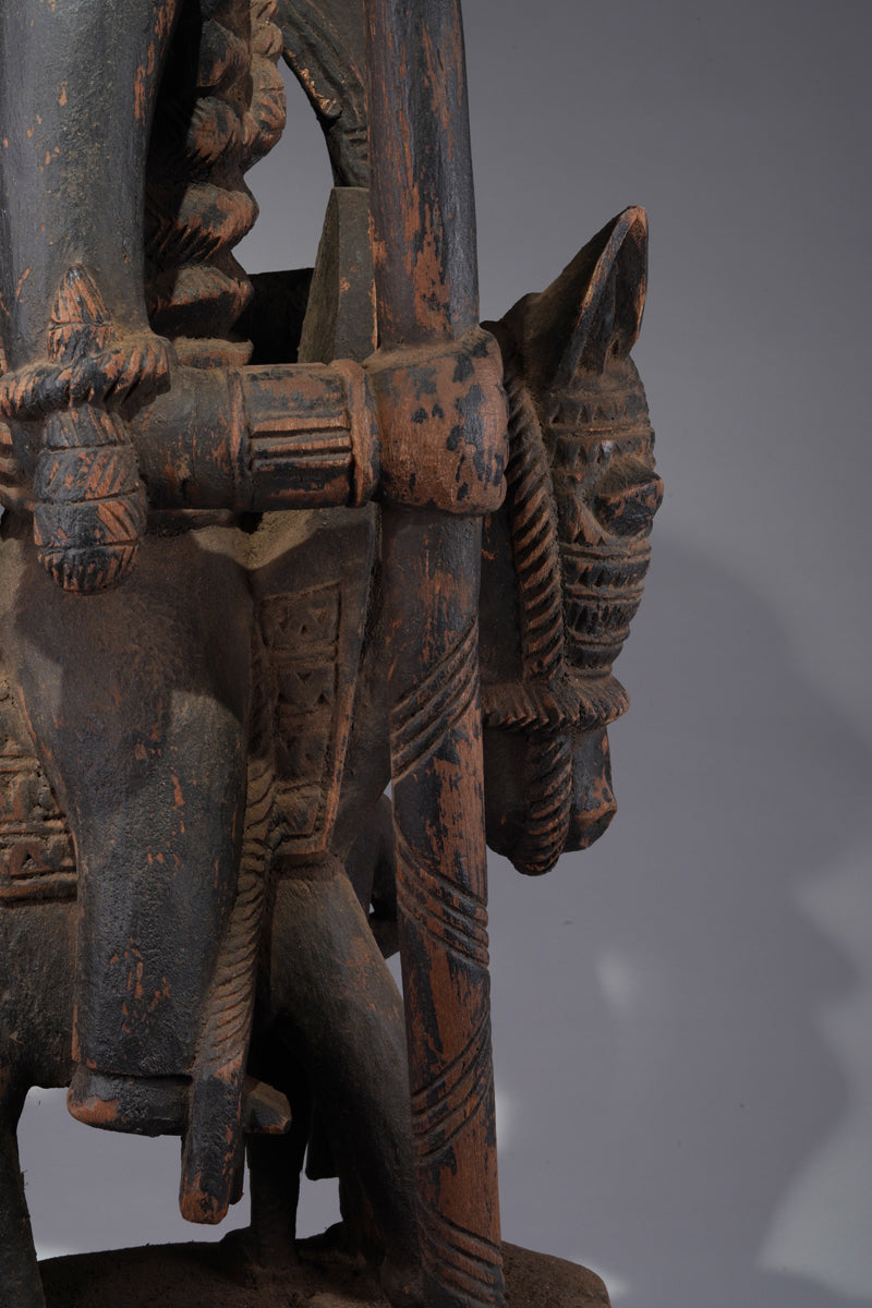 Horse Rider Figure (Fragment)