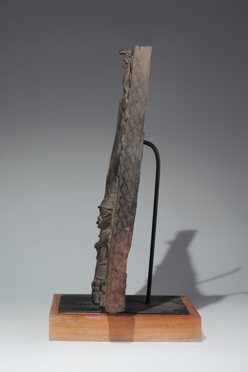 A Benin Relief Panel with Acrobats