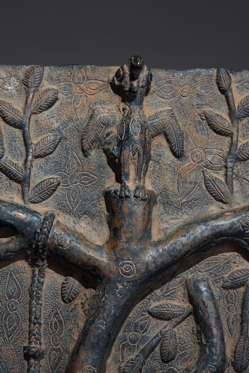 A Benin Relief Panel with Acrobats