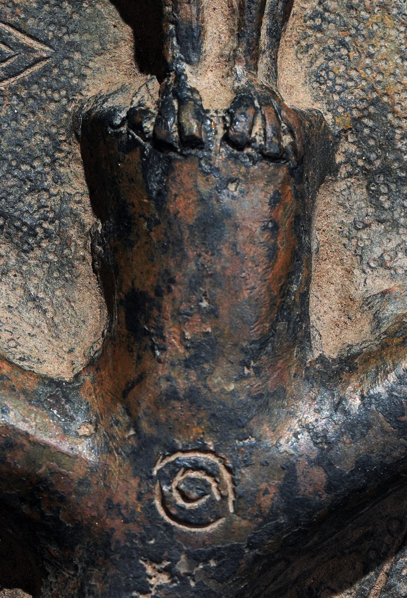 A Benin Relief Panel with Acrobats