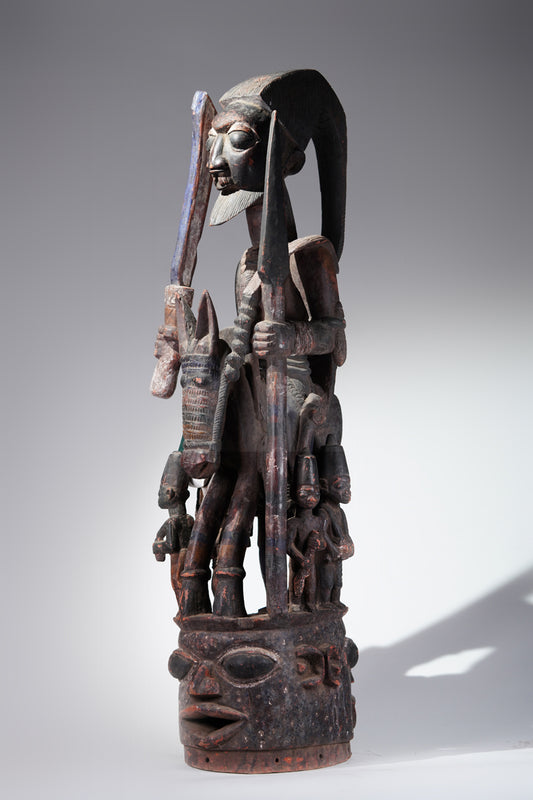 A double-faced Epa mask