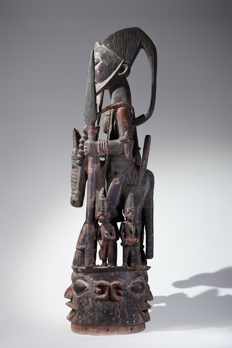 A double-faced Epa mask