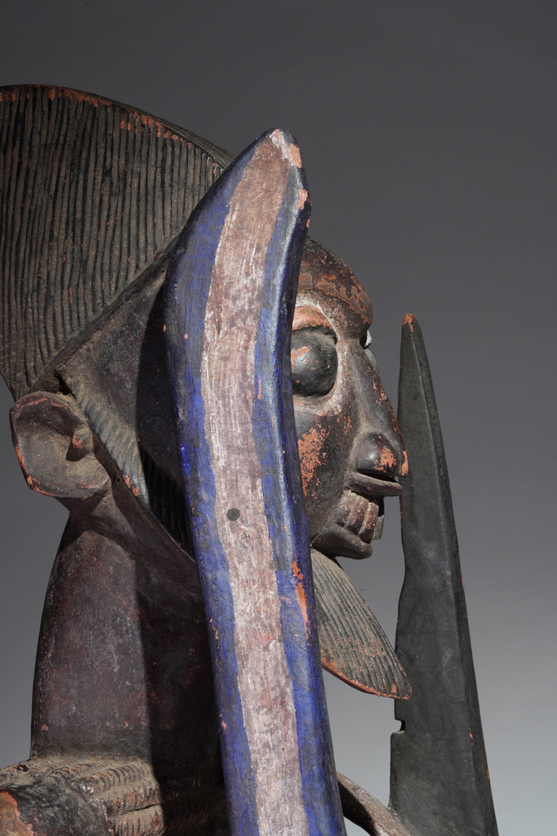 A double-faced Epa mask