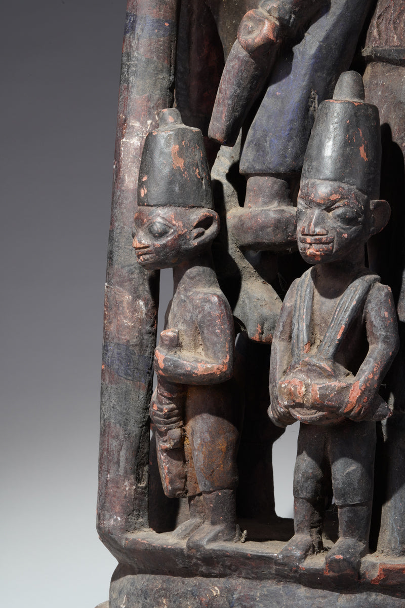 A double-faced Epa mask