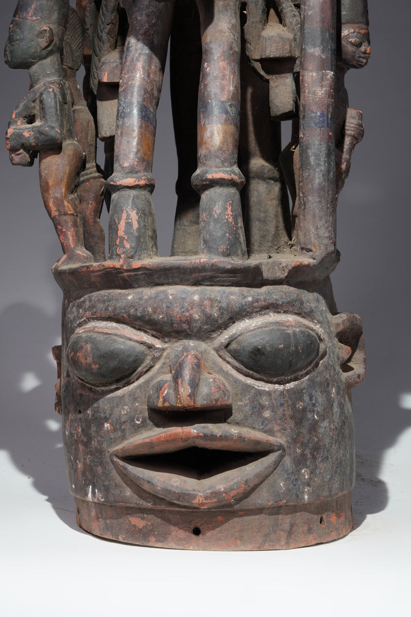 A double-faced Epa mask