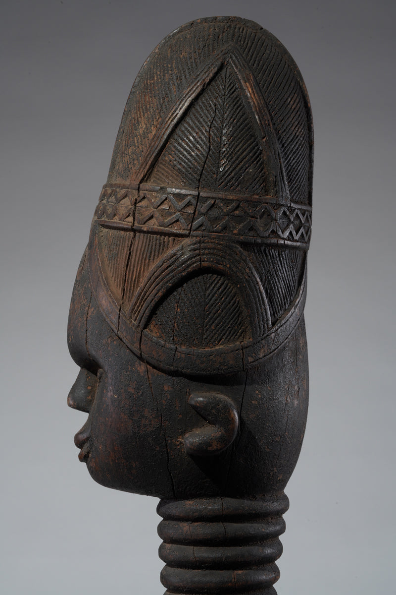 This exceptional helmet mask