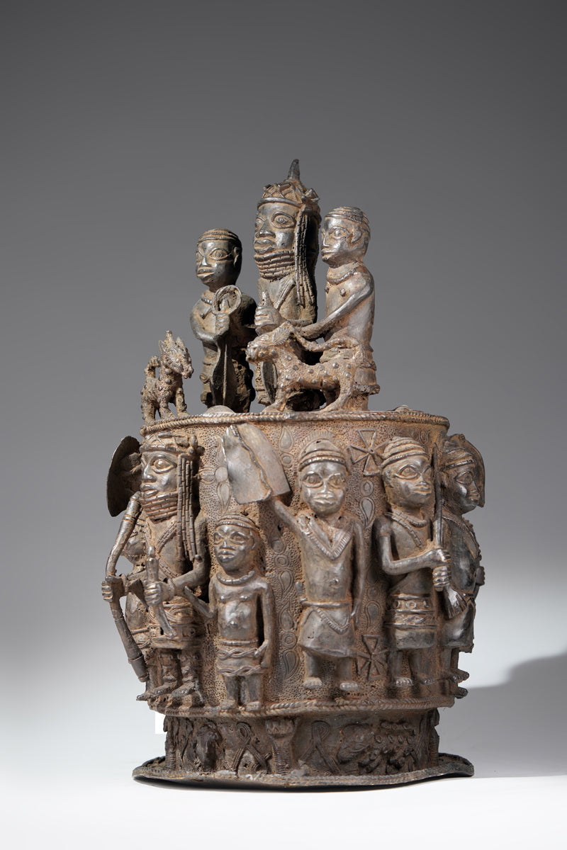 An Ikẹgobọ Altar sculpture