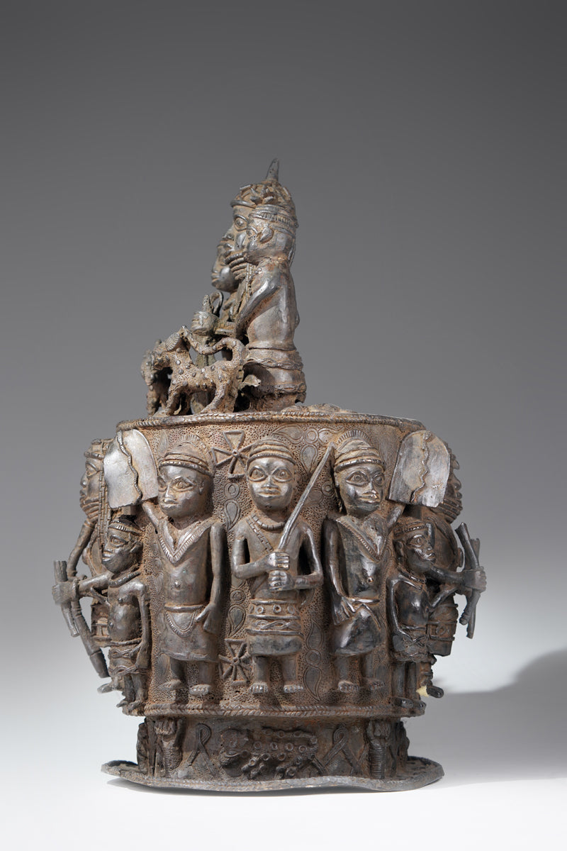 An Ikẹgobọ Altar sculpture