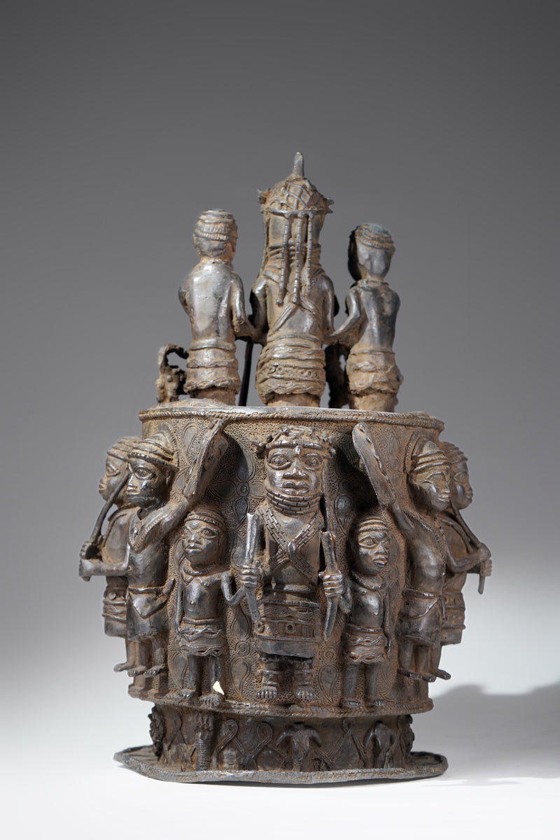 An Ikẹgobọ Altar sculpture
