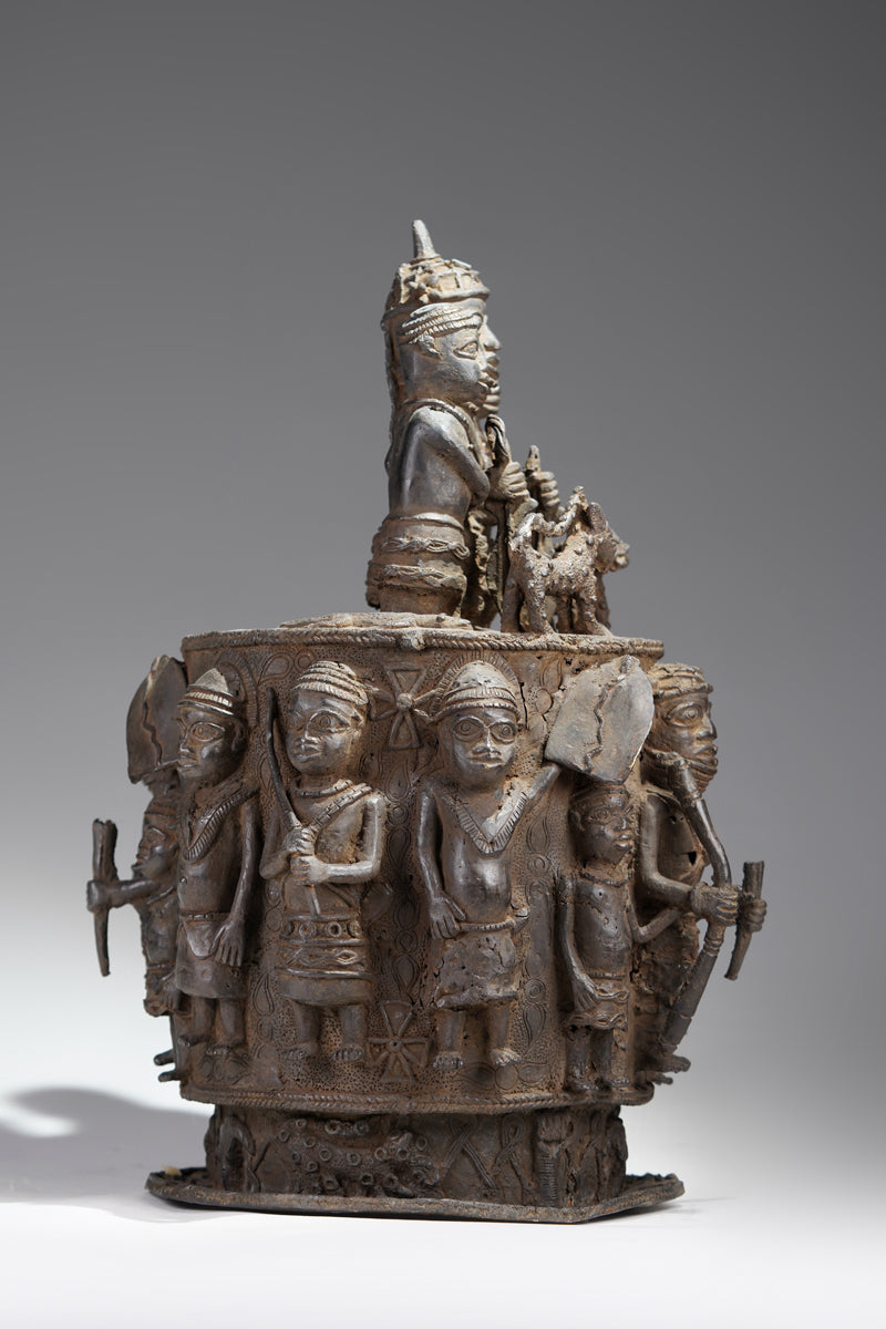 An Ikẹgobọ Altar sculpture