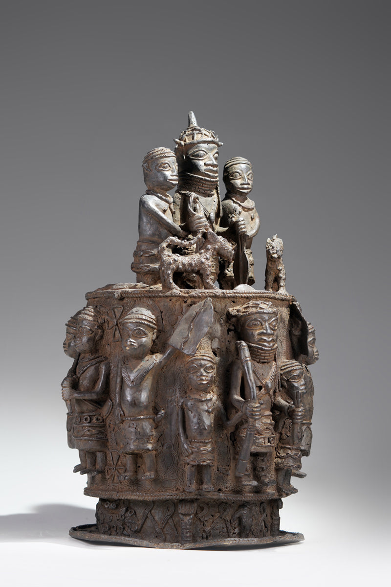 An Ikẹgobọ Altar sculpture