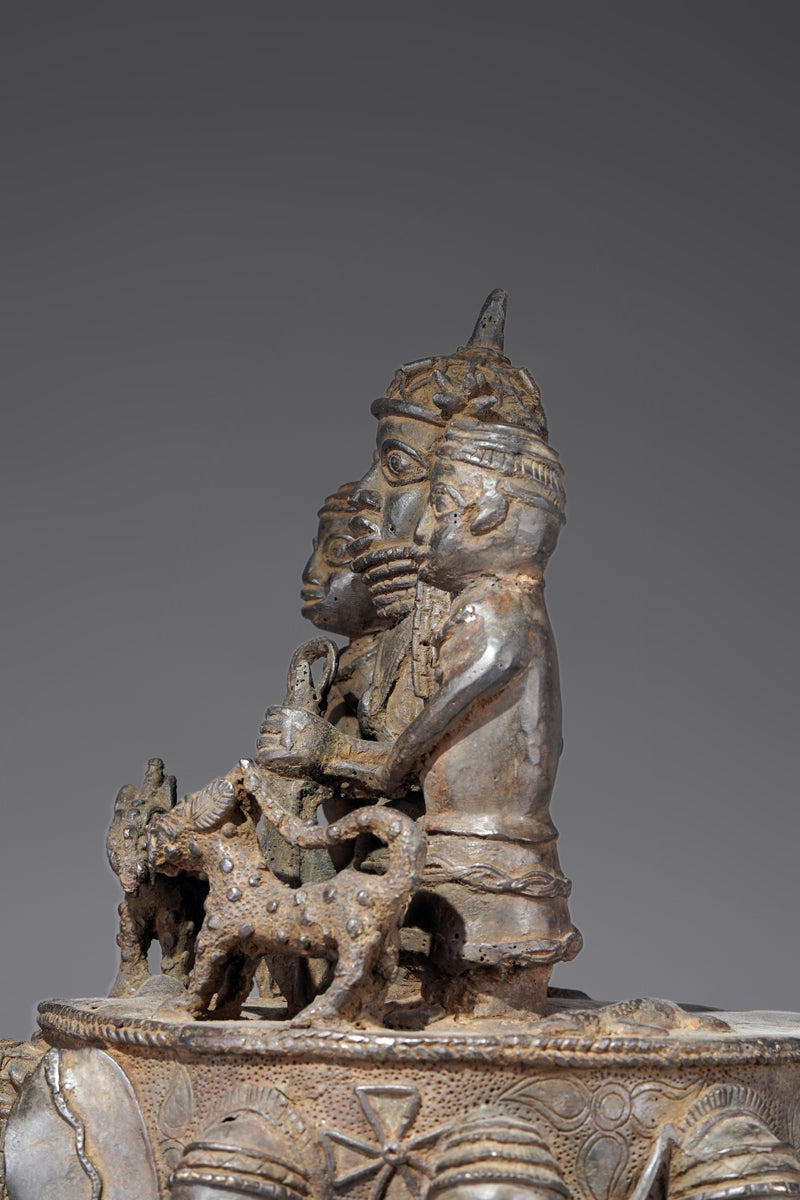 An Ikẹgobọ Altar sculpture